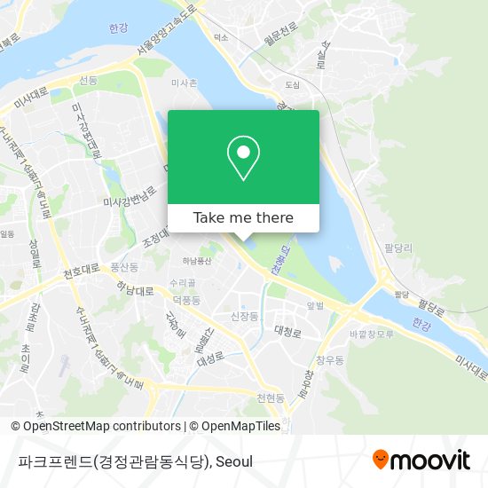 파크프렌드(경정관람동식당) map