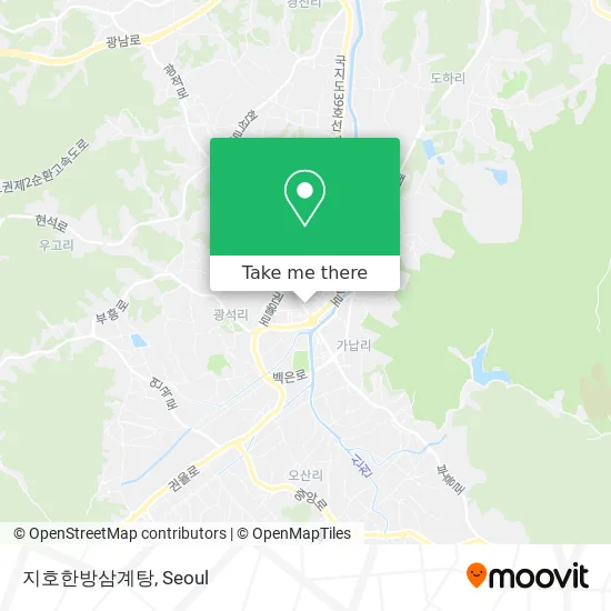 지호한방삼계탕 map