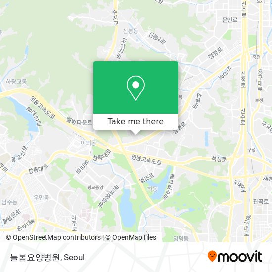 늘봄요양병원 map