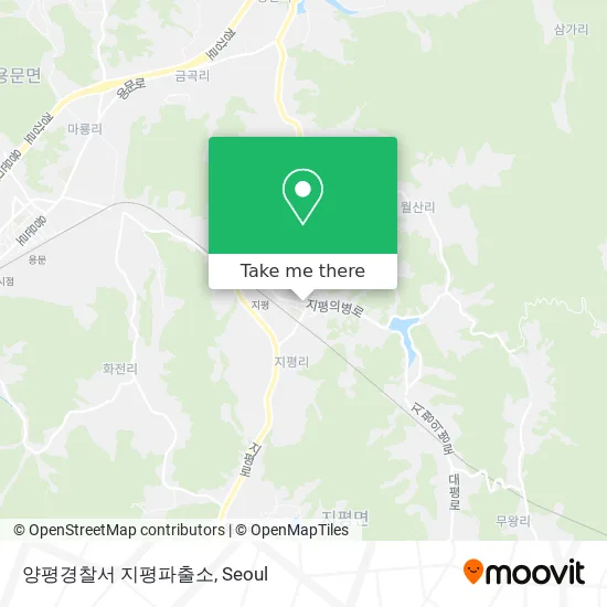 양평경찰서 지평파출소 map