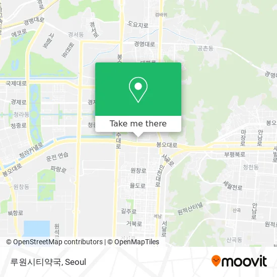 루원시티약국 map