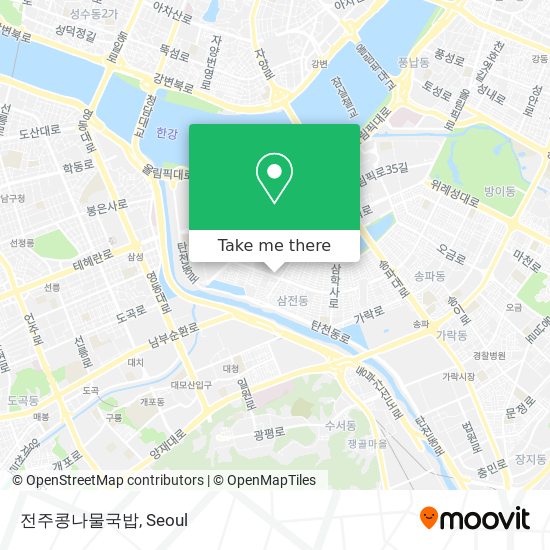 전주콩나물국밥 map