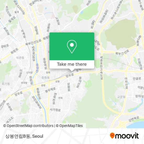 상봉연립B동 map