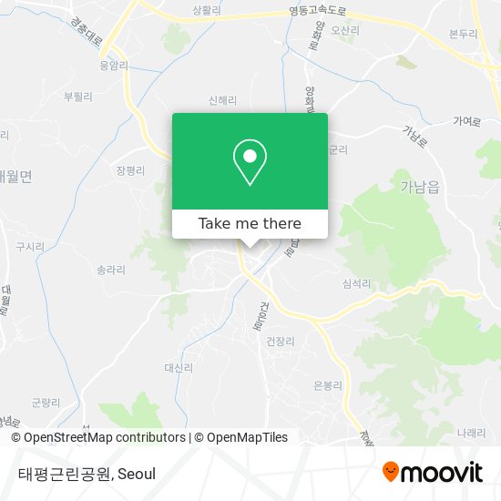 태평근린공원 map