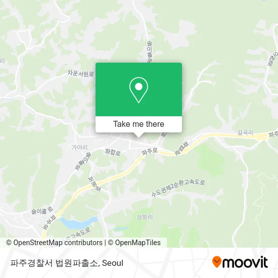파주경찰서 법원파출소 map