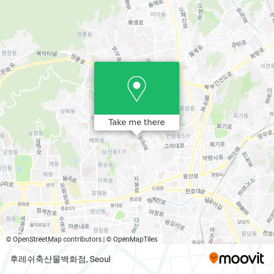 후레쉬축산물백화점 map