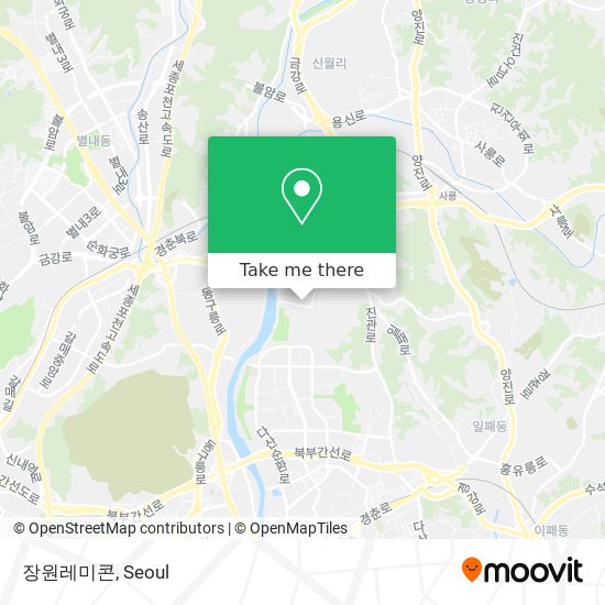 장원레미콘 map