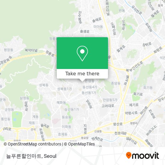늘푸른할인마트 map