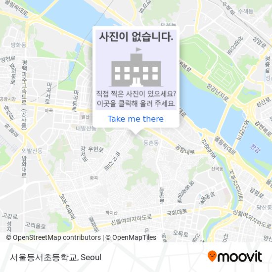 서울등서초등학교 map