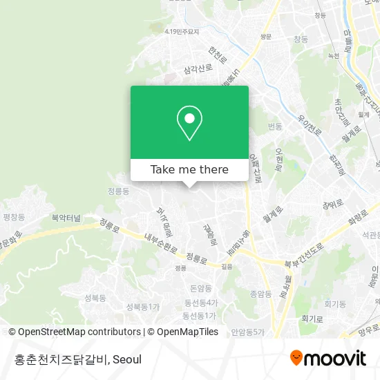 홍춘천치즈닭갈비 map