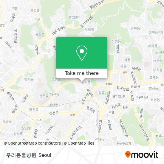 우리동물병원 map