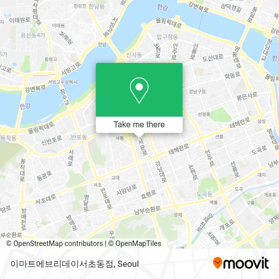 이마트에브리데이서초동점 map