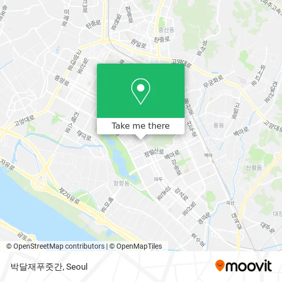 박달재푸줏간 map