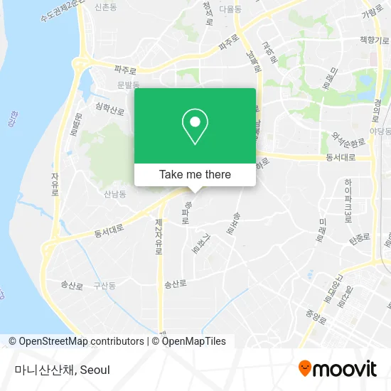 마니산산채 map