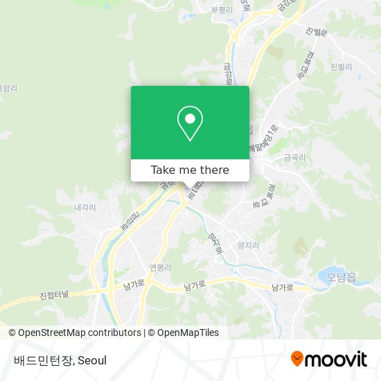 배드민턴장 map
