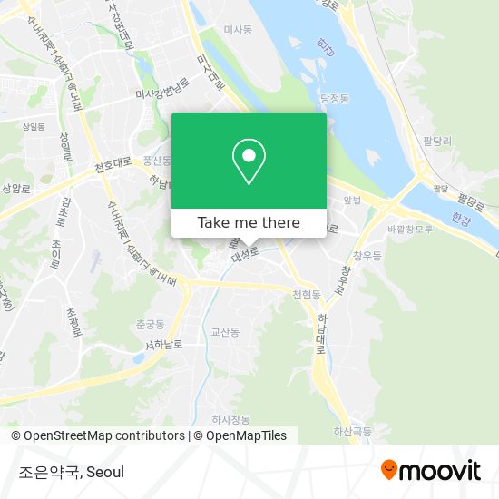 조은약국 map