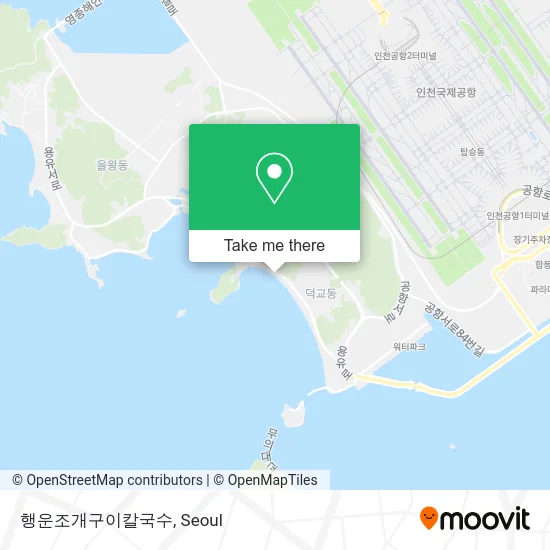 행운조개구이칼국수 map
