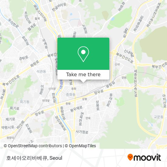 호세야오리바베큐 map