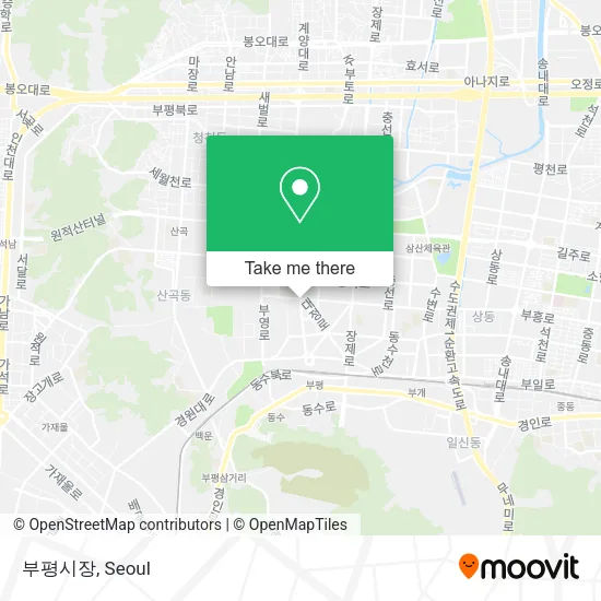 부평시장 map