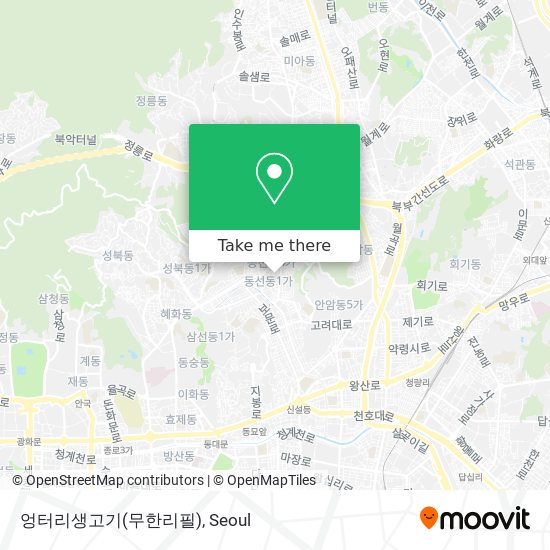 엉터리생고기(무한리필) map