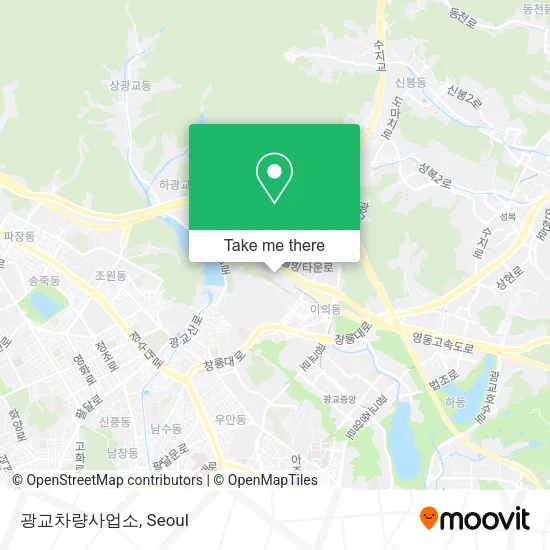 광교차량사업소 map