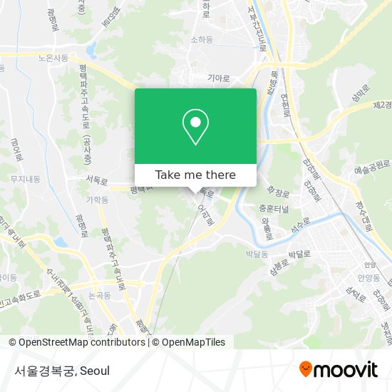 서울경복궁 map