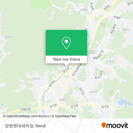 장현현대세차장 map