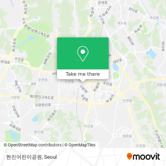 현진어린이공원 map