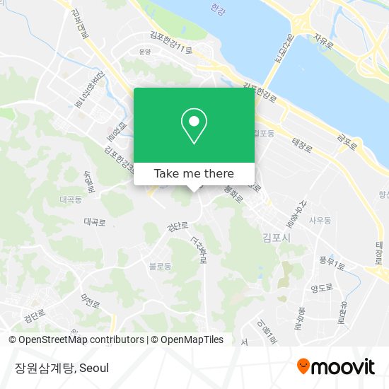 장원삼계탕 map