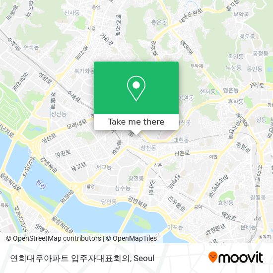 연희대우아파트 입주자대표회의 map