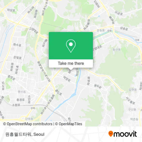 원흥월드타워 map