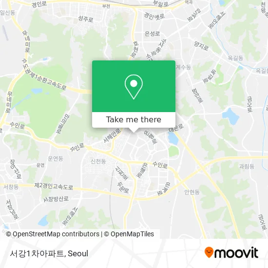 서강1차아파트 map