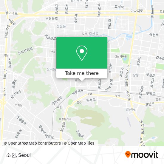 소천 map