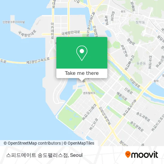 스피드메이트 송도팰리스점 map