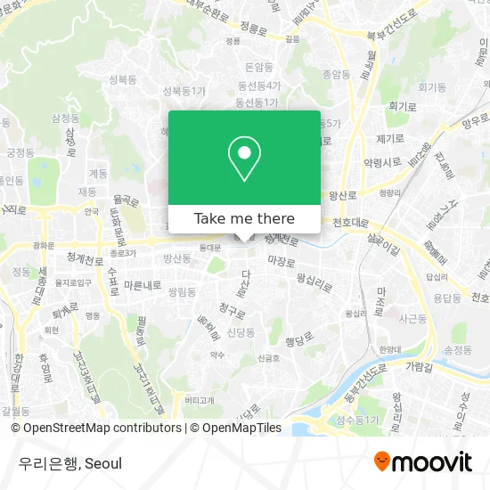 우리은행 map