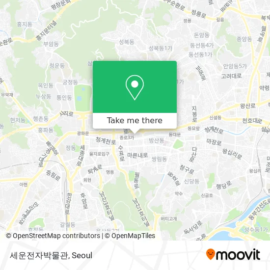 세운전자박물관 map
