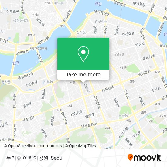누리숲 어린이공원 map