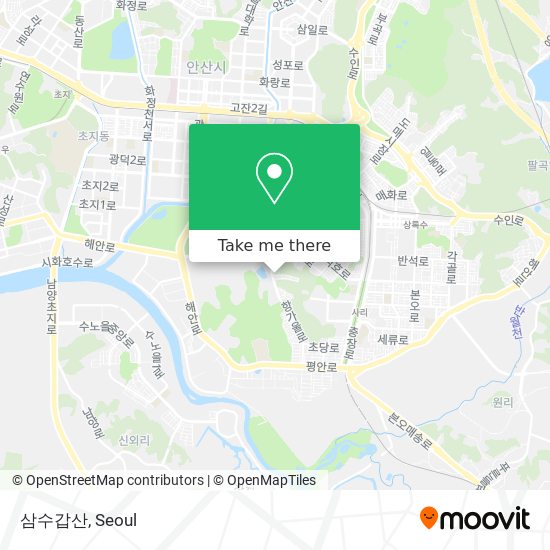 삼수갑산 map