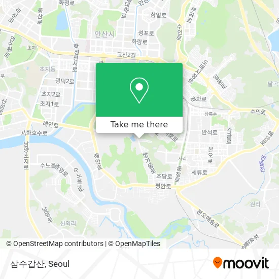 삼수갑산 map