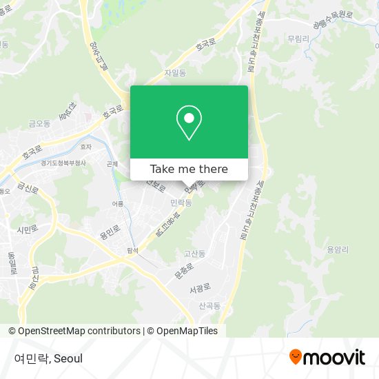 여민락 map