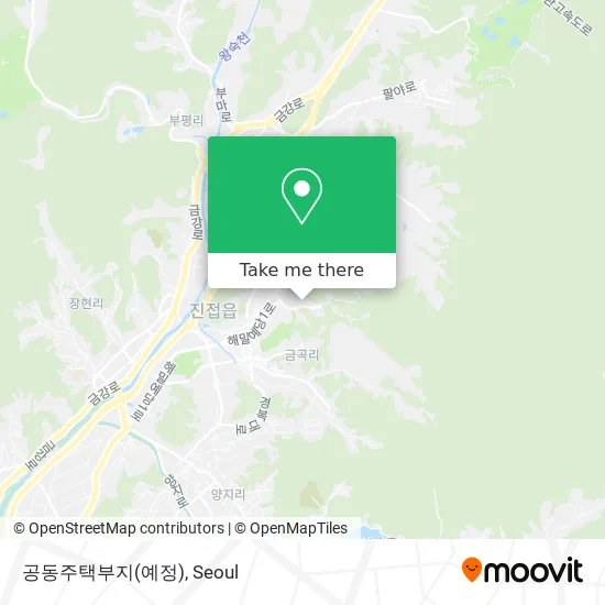 공동주택부지(예정) map