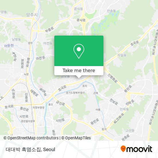 대대박 흑염소집 map