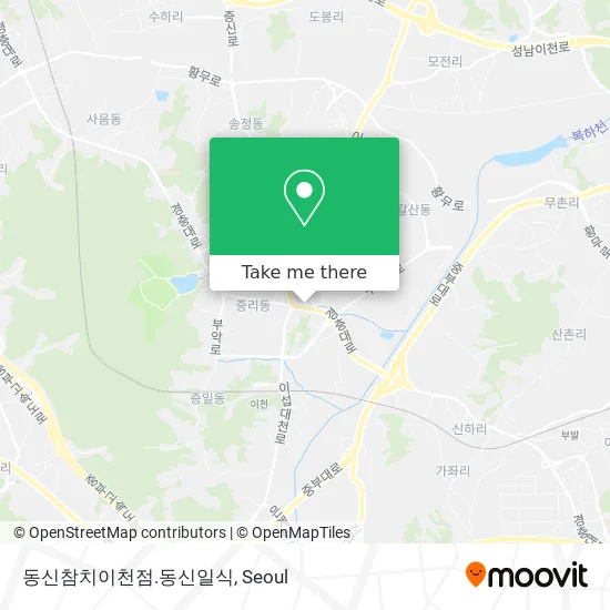 동신참치이천점.동신일식 map