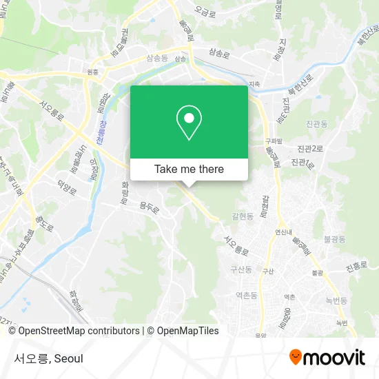 서오릉 map