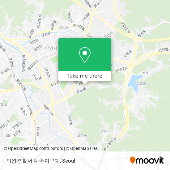 의왕경찰서 내손지구대 map
