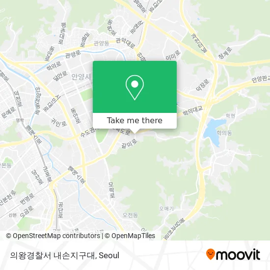 의왕경찰서 내손지구대 map