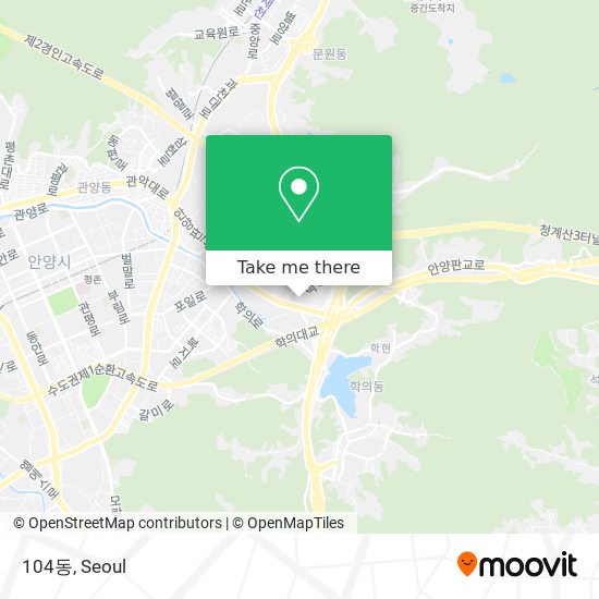 104동 map