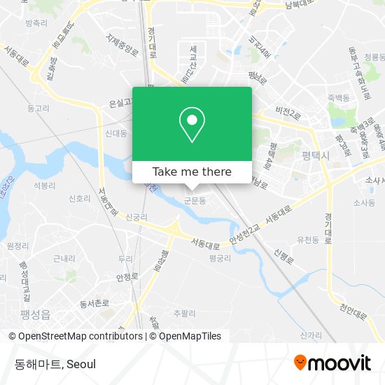 동해마트 map