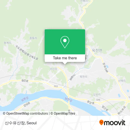 산수유산장 map