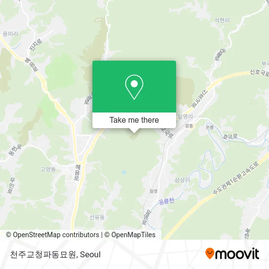 천주교청파동묘원 map